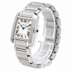 Cartier Tank Midsize W51011Q3 Stainless Steel Watch